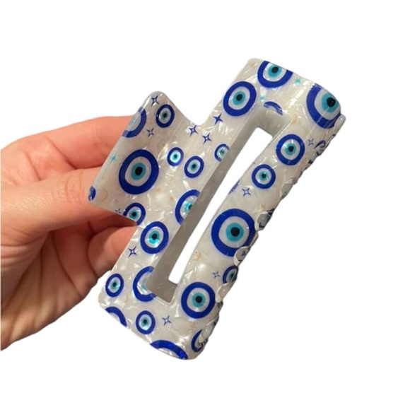 Two Evil eye hair clips - Picture 2 of 3